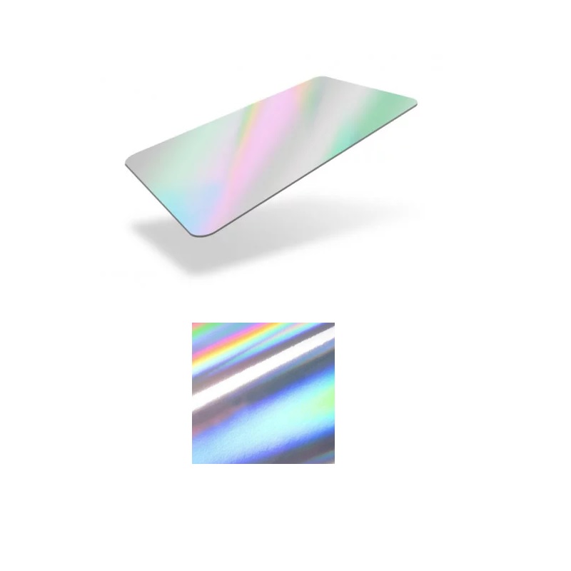 Picture of Blank spectrum holographic cards - CR80. 70102132